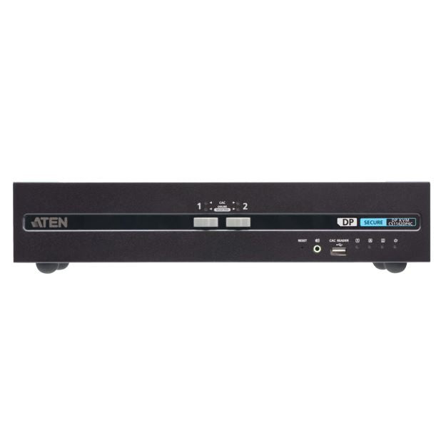Aten 2-Port USB DisplayPort Dual Display Secure KVM Switch with CAC (PSD PP v4.0 Compliant) Aten 2-Port USB DisplayPort Dual Display Secure KVM Switch with CAC (PSD PP v4.0 Compliant)